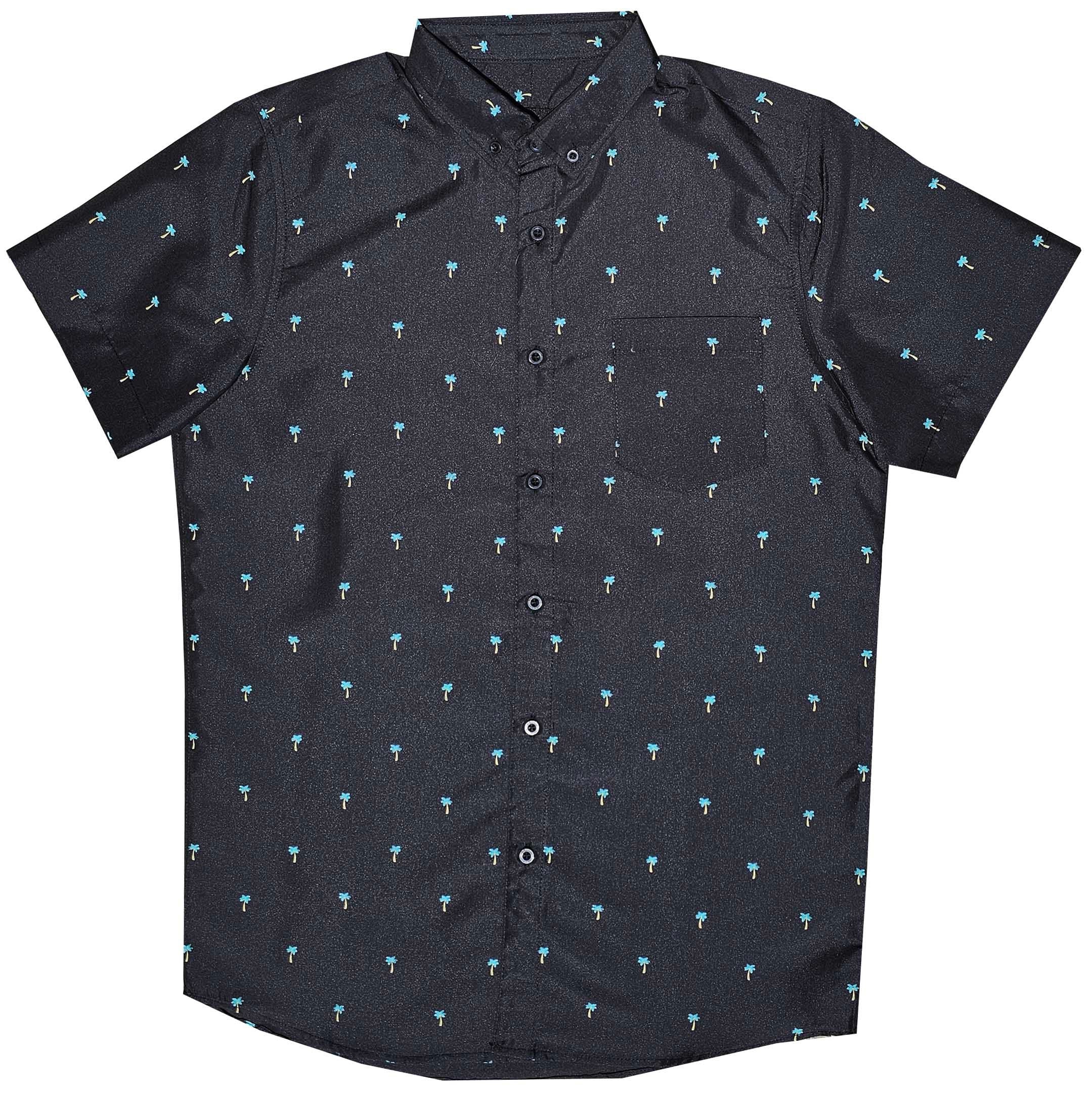 Mini Palms Button Down Shirt