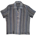 Surf Vibrant Crochet Button Down Shirt