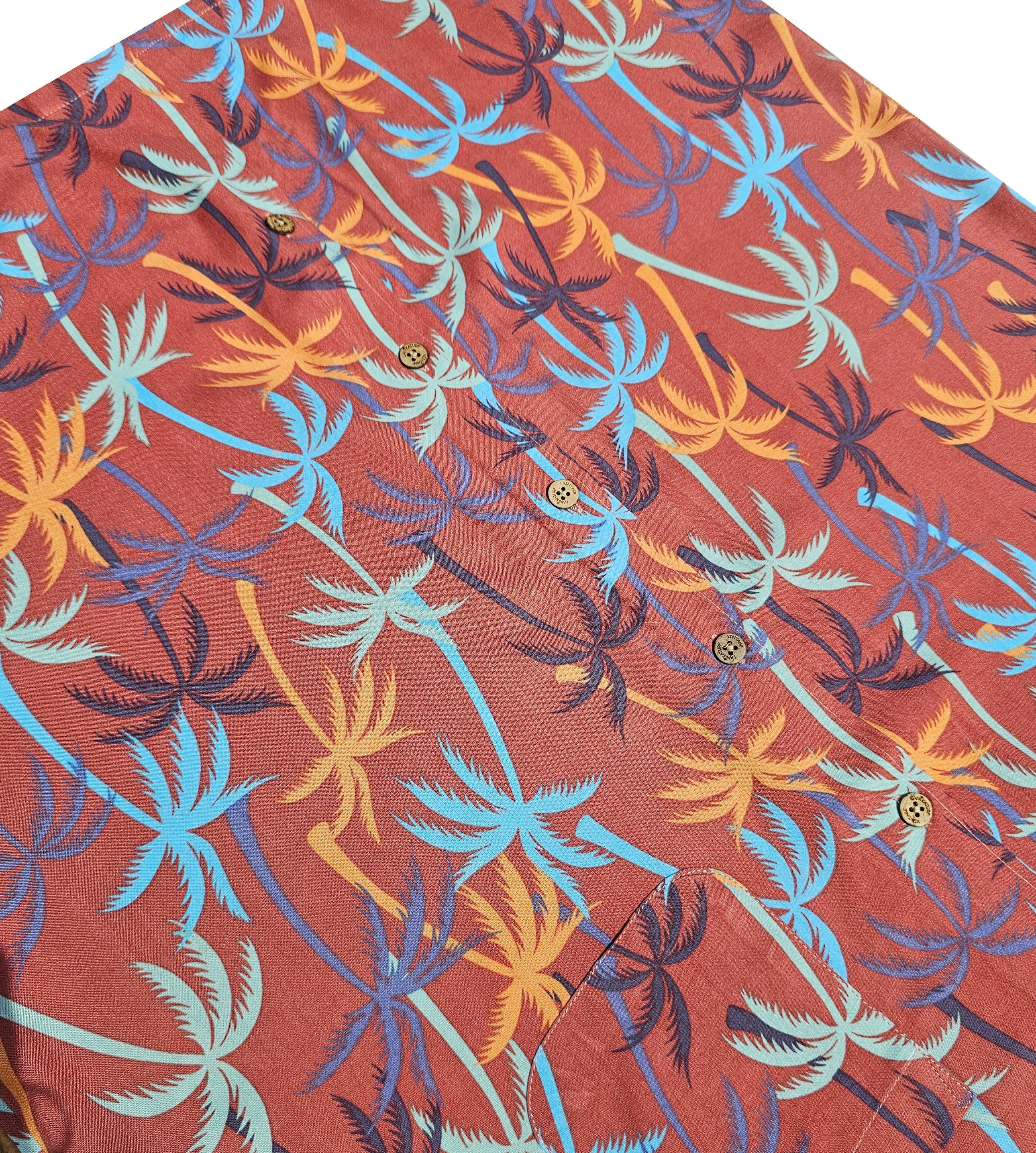 Vintage Coral Palms