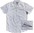 Boys Paper Airplanes Button Down Shirt