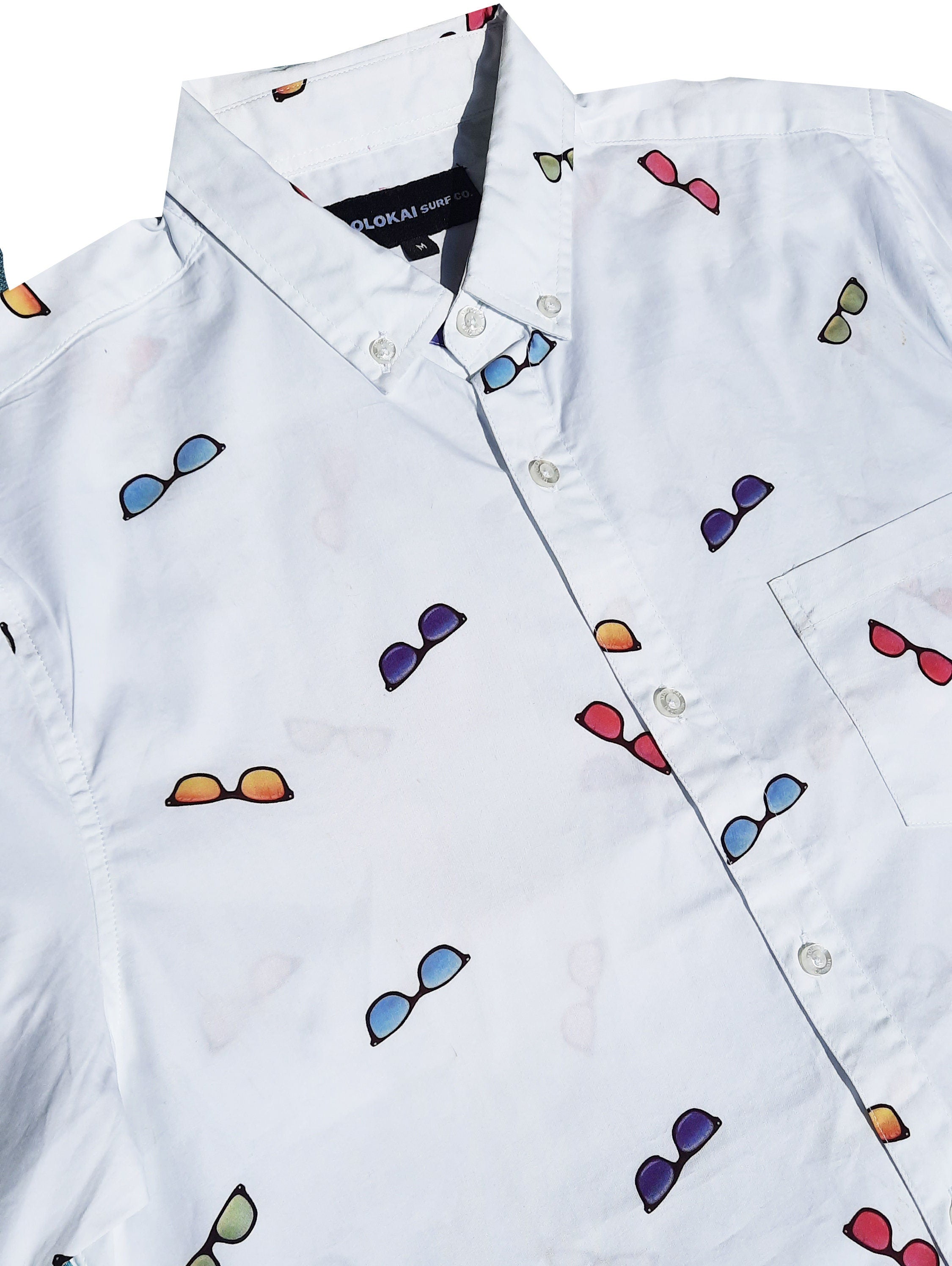 Sunglasses Button Down Shirt