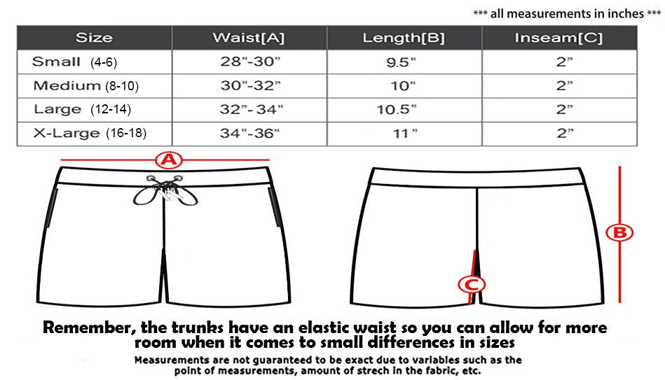 Molokai Women's Pineapple Swim Trunks