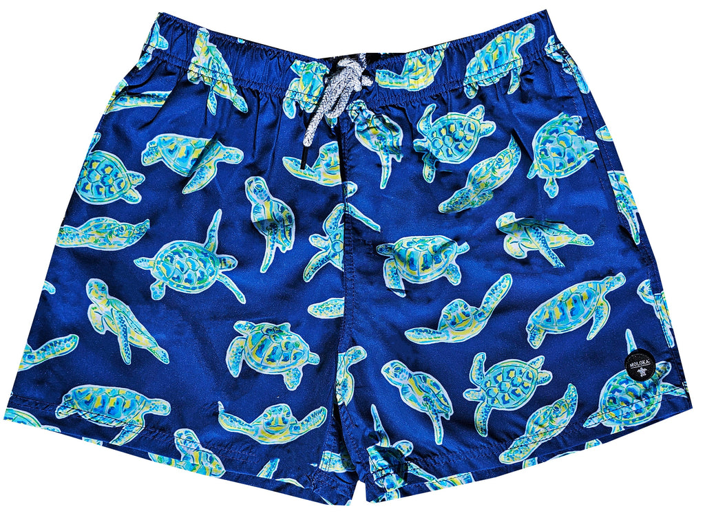 Sea Turtle Swim Trunks