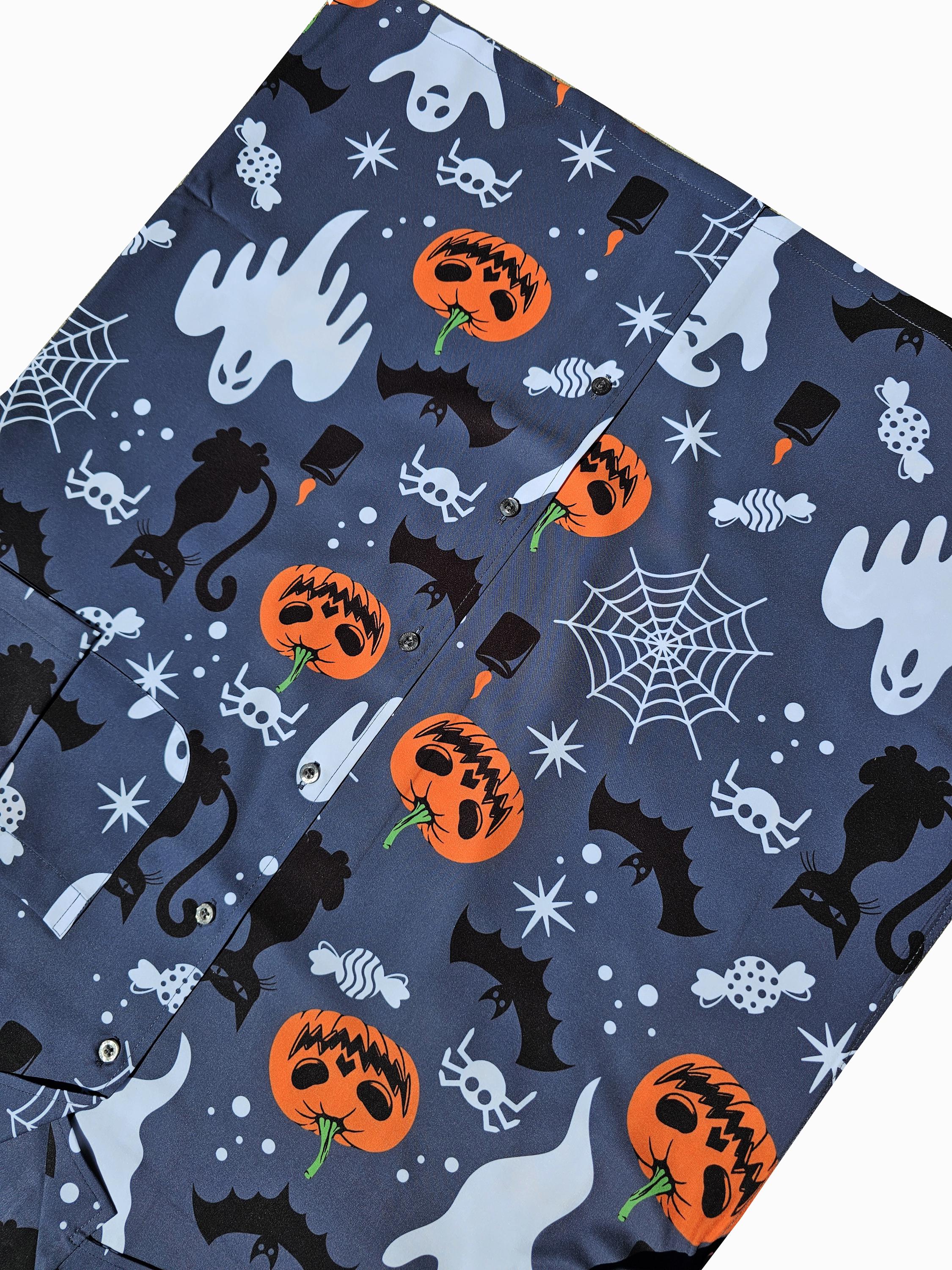 Halloween Button Down Shirt