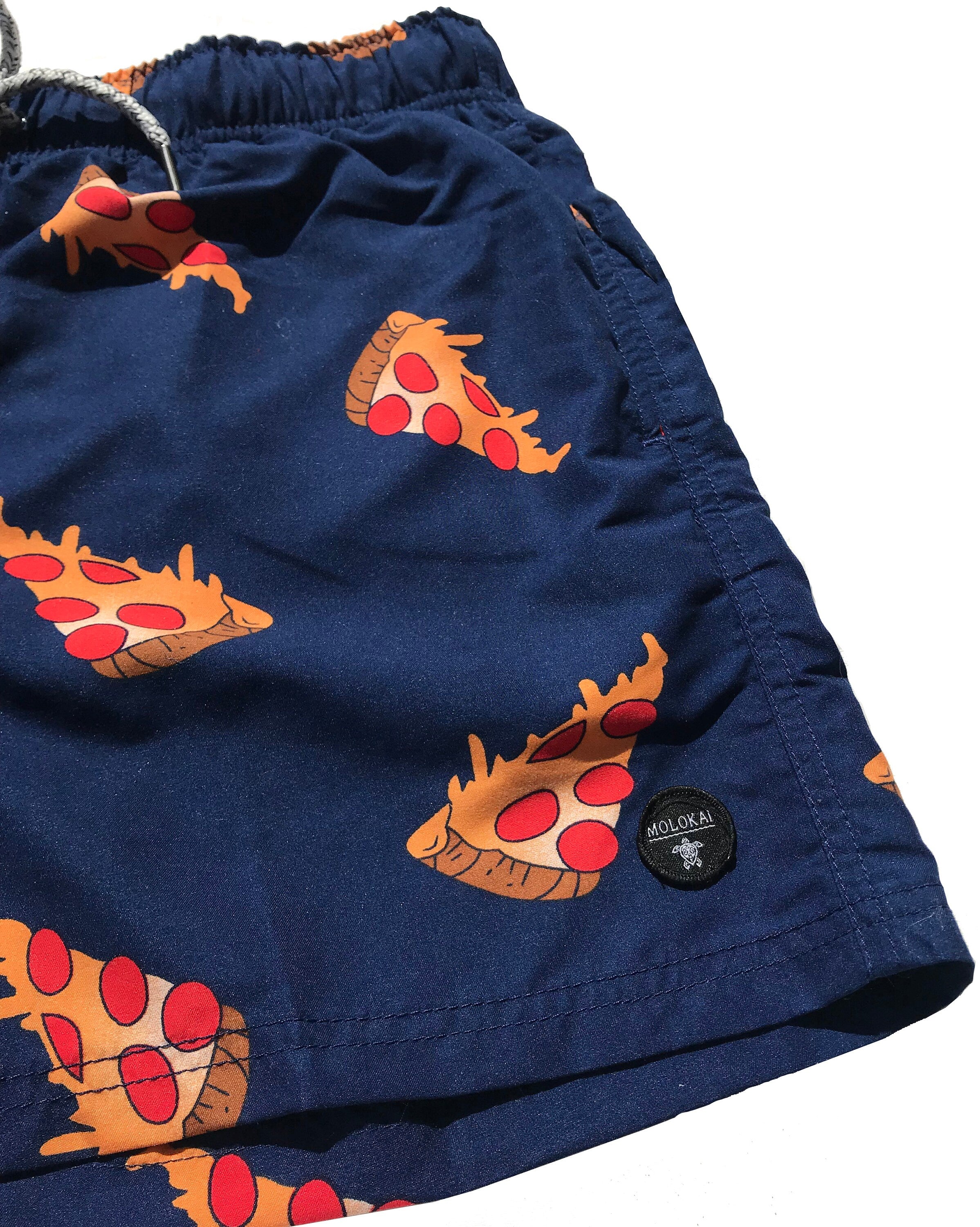 Pizza Swim Trunks