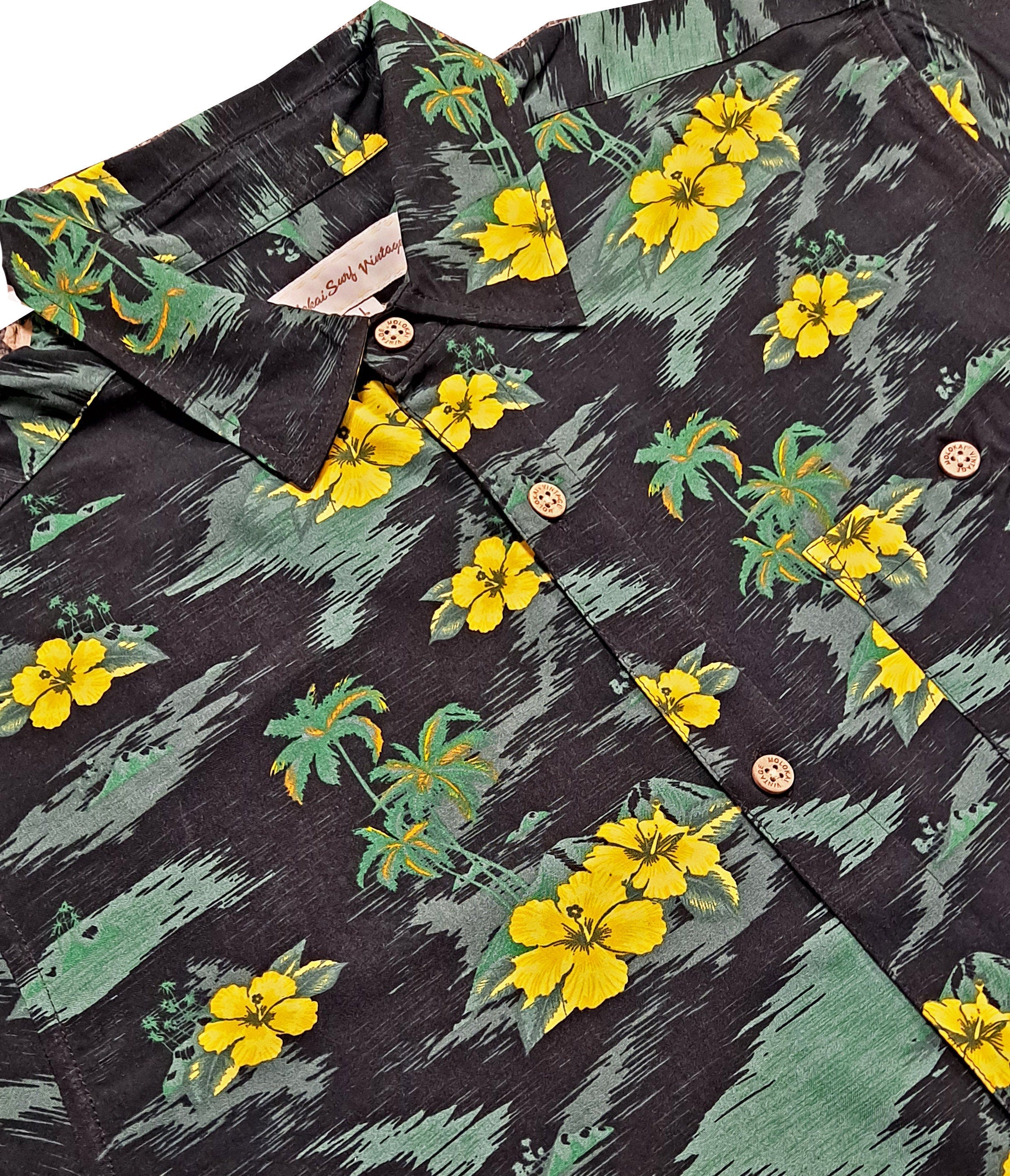Vintage Yellow Hibiscus