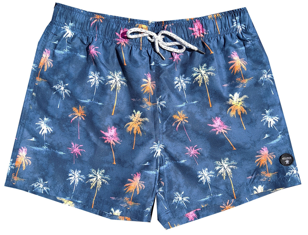 Molokai Shades of Palms Swim Trunks