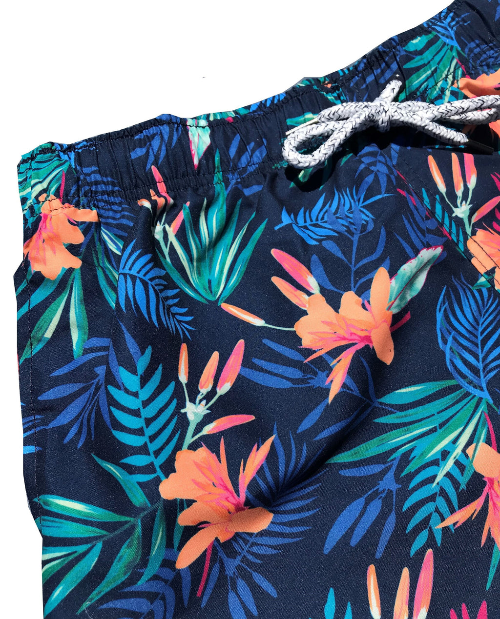 Navy Tropical Foliage