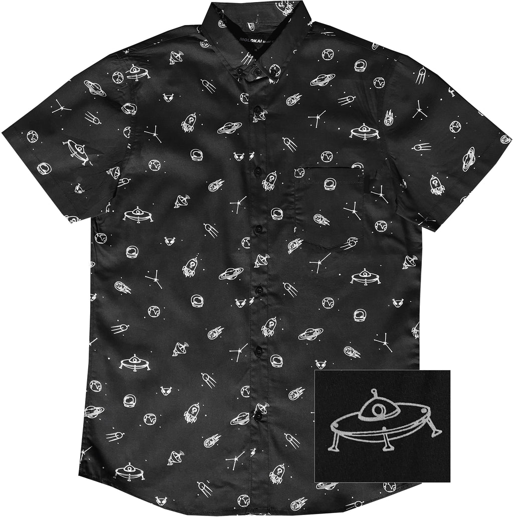 Space Cosmos Button Down Shirt