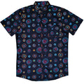 Vibrant Spiral Button Down Shirt