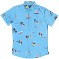 Parrots and Palms Button Down Shirt