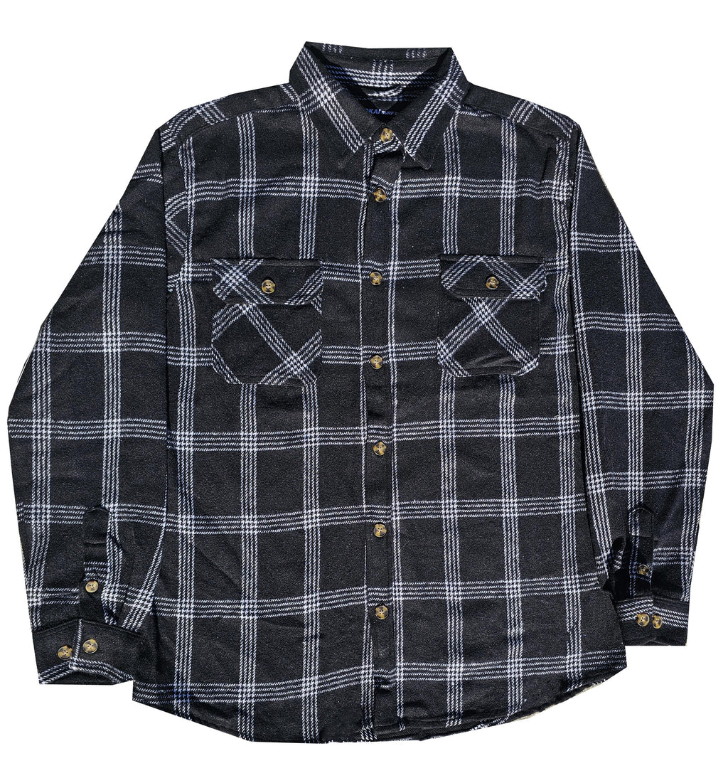 Black and White Heavy Flannel