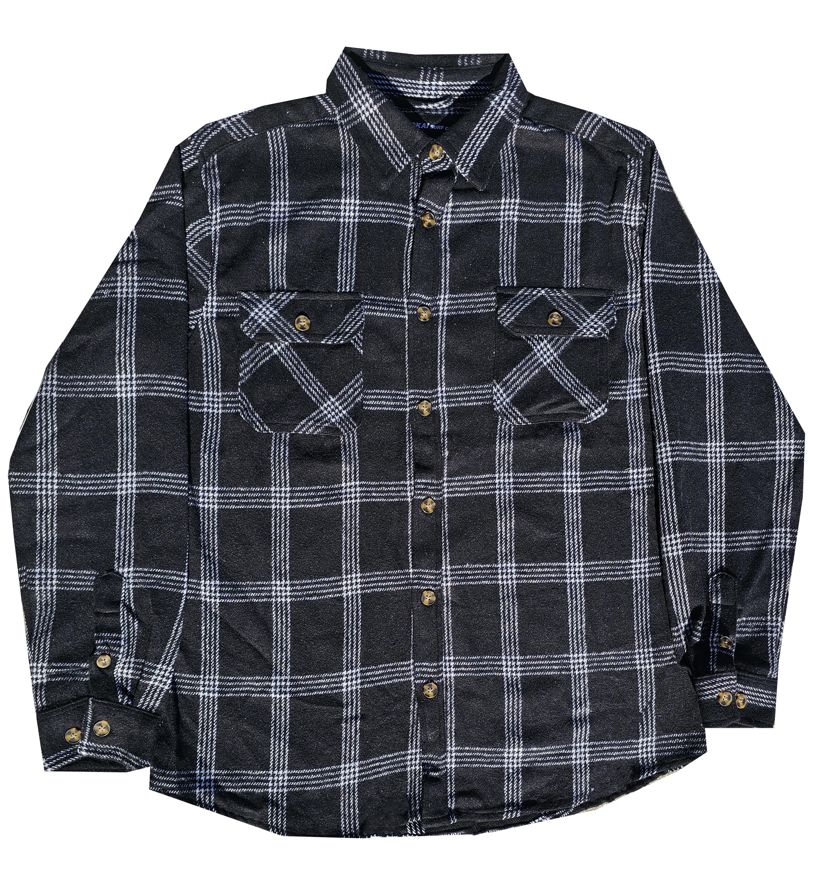 Black and White Heavy Flannel