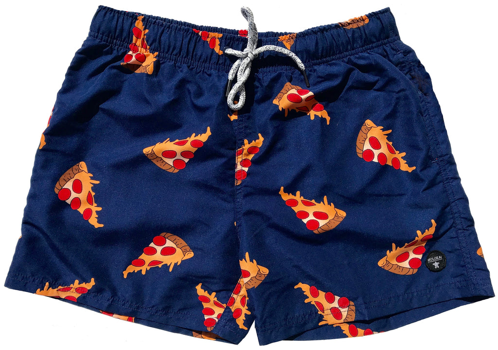 Pizza Swim Trunks