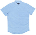 Solid Light Blue Button Down Boys Shirt