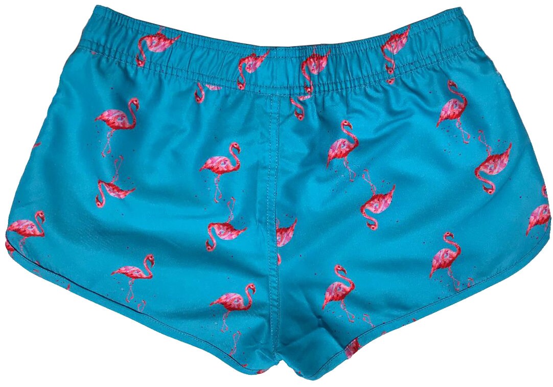 Women's Flamingo Swim Trunks