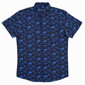 Neon Mushroom Button Down Shirt