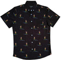 Black Flamingo Pond Button Down Shirt