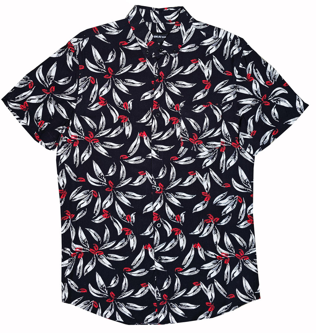 Black and Red Flower