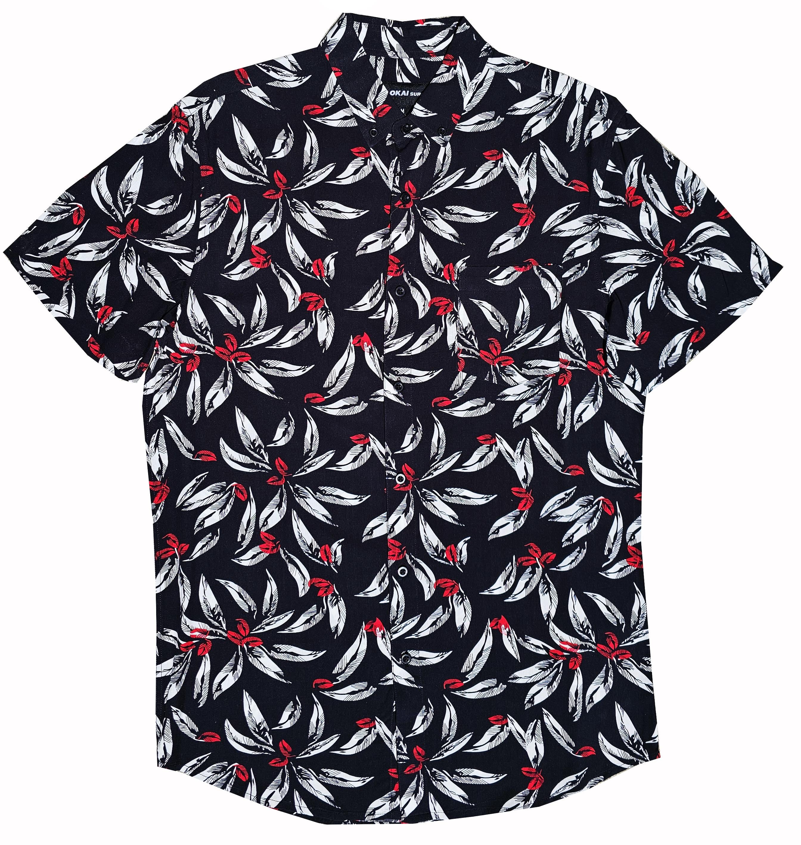 Black and Red Flower