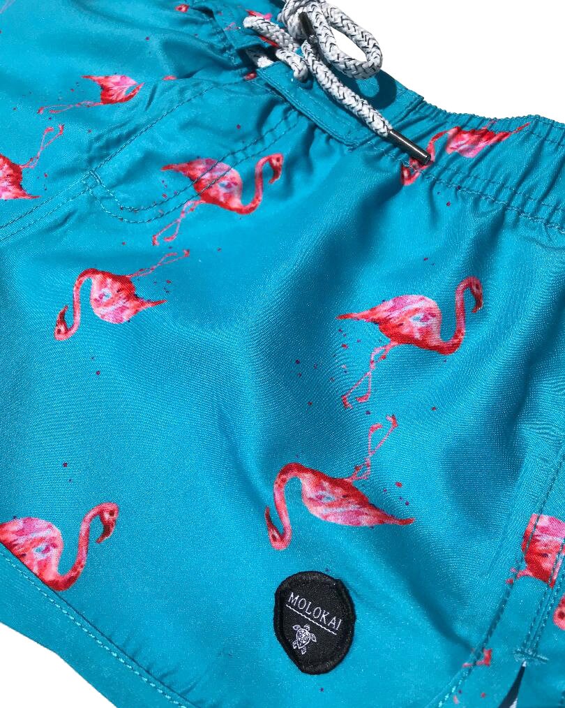 Women's Flamingo Swim Trunks