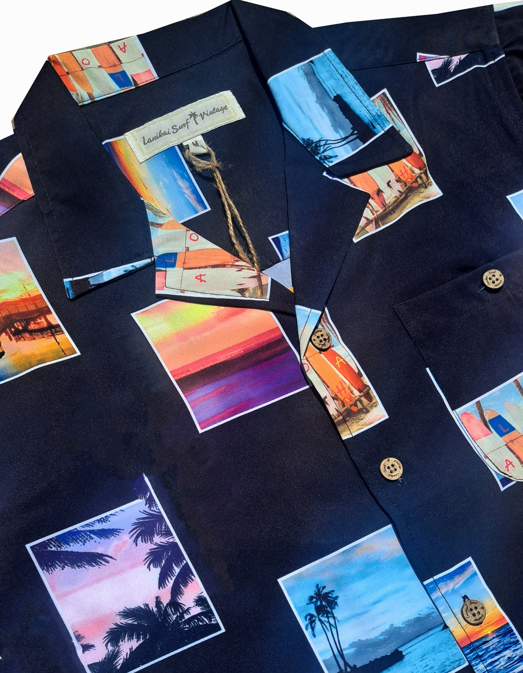 Lanikai Surf Vintage Beach Polaroids