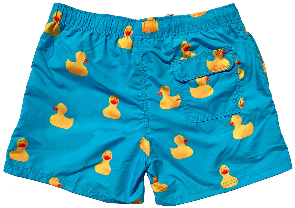 Boys Rubber Ducks Swim Trunks