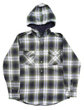 Green Hooded Flannel