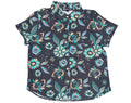 Women's Retro Floral Shirt