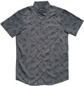 Charcoal Dinosaur Button Down Boys Shirt