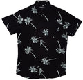 Teal Palms Button Down Shirt