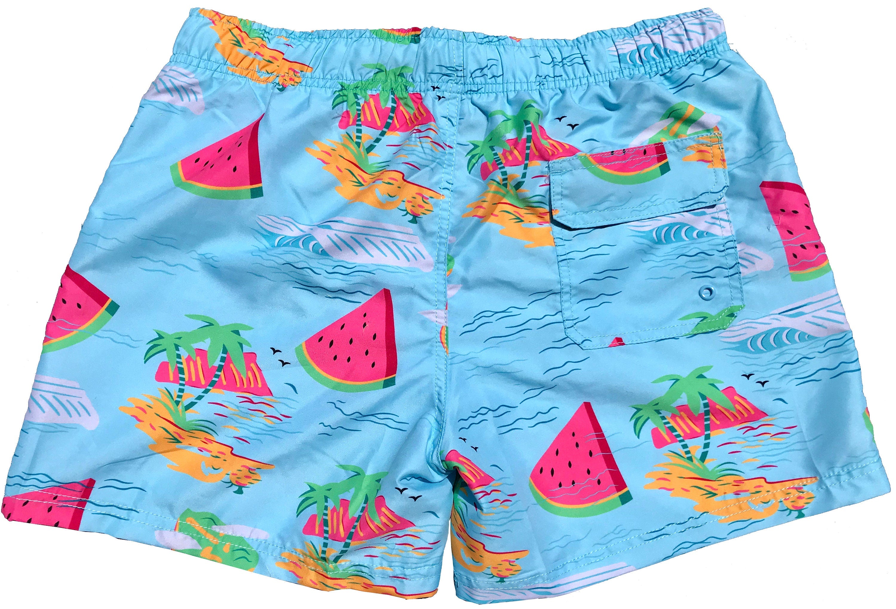 Molokai Watermelons Boys Swim Trunks