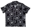 Black and White Floral Shirt