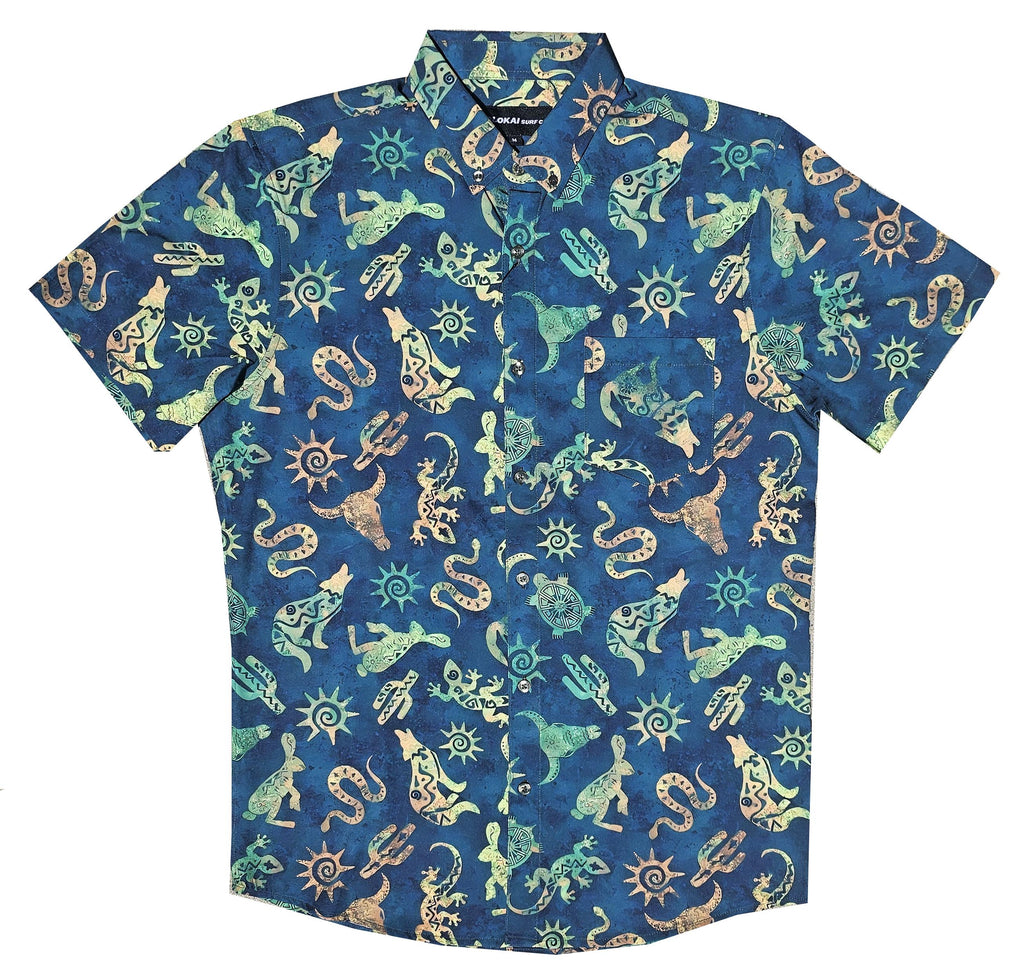 Desert Animals Button Down Shirt