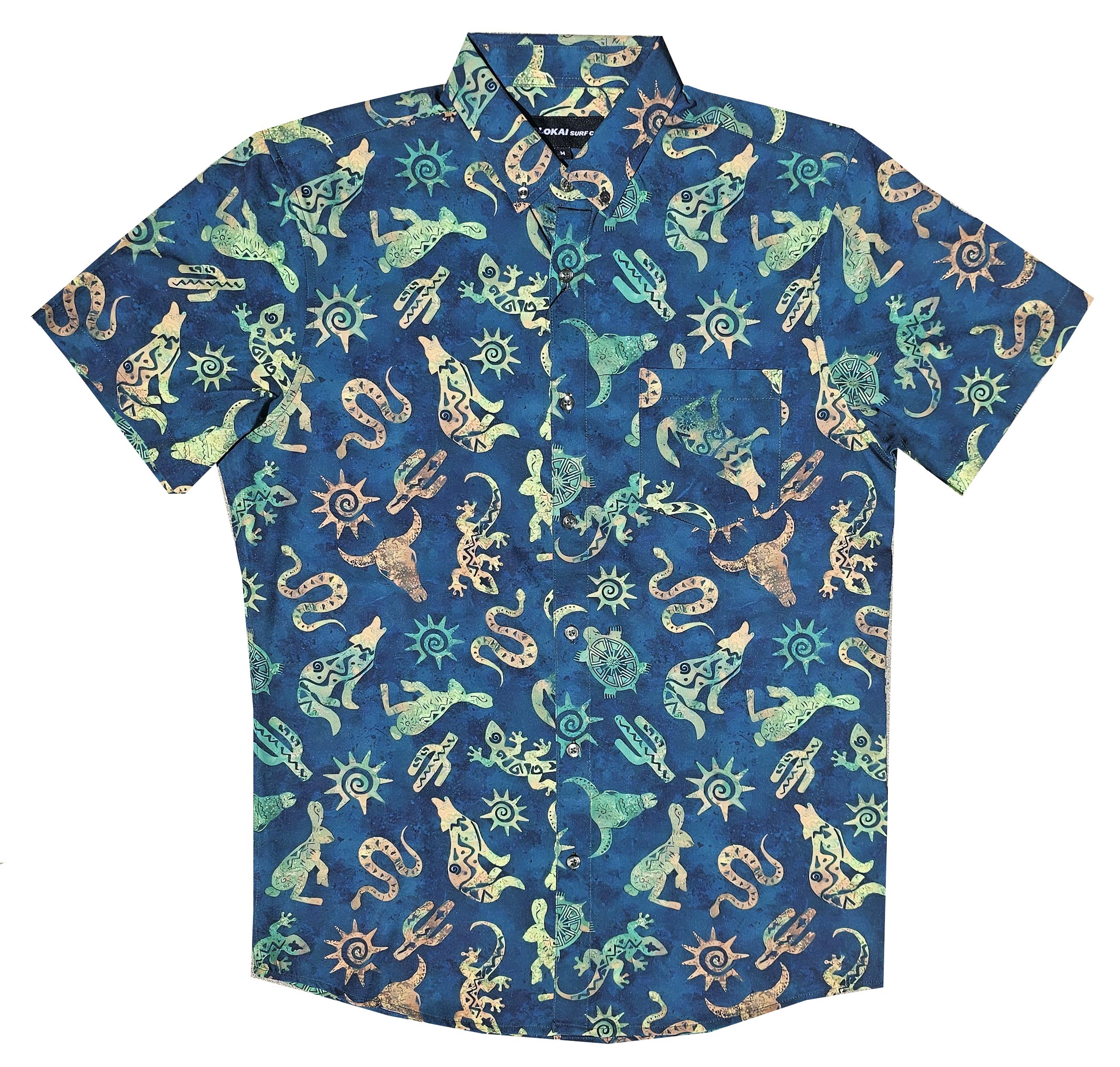 Desert Animals Button Down Shirt