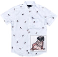 Pug Dog Button Down Shirt