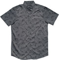 Charcoal Dinosaur Button Down Shirt