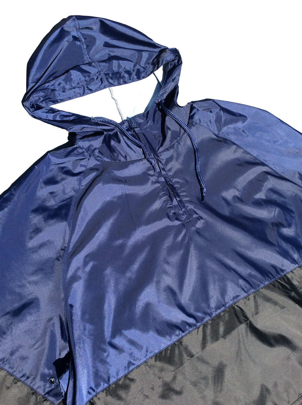 Black and Blue Windbreaker
