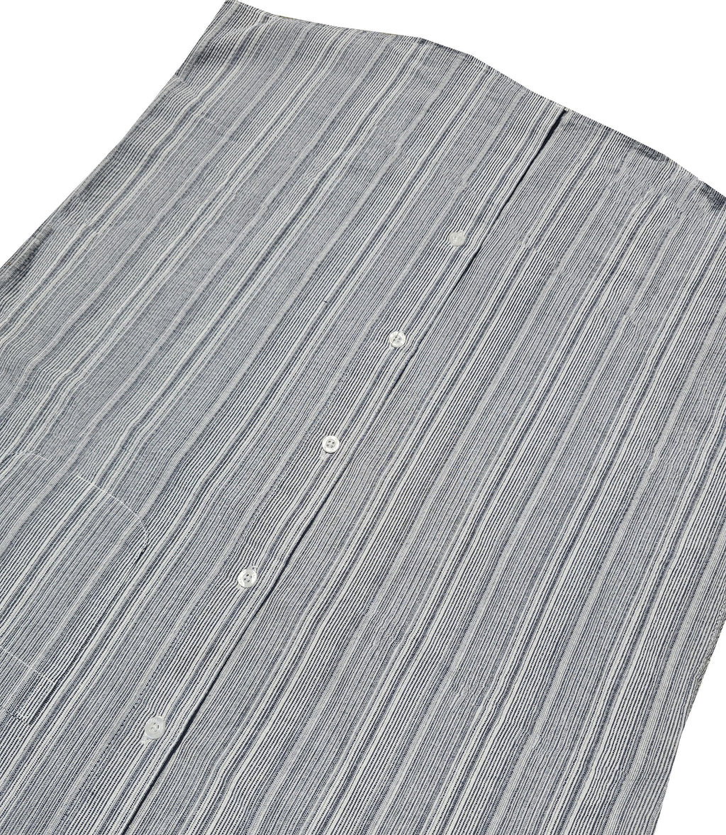 Grey Stripe Button Down Shirt