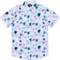 Flamingo and Palms Button Down Shirt