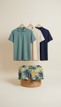 Soft Mango Tropical Leaf Trunks