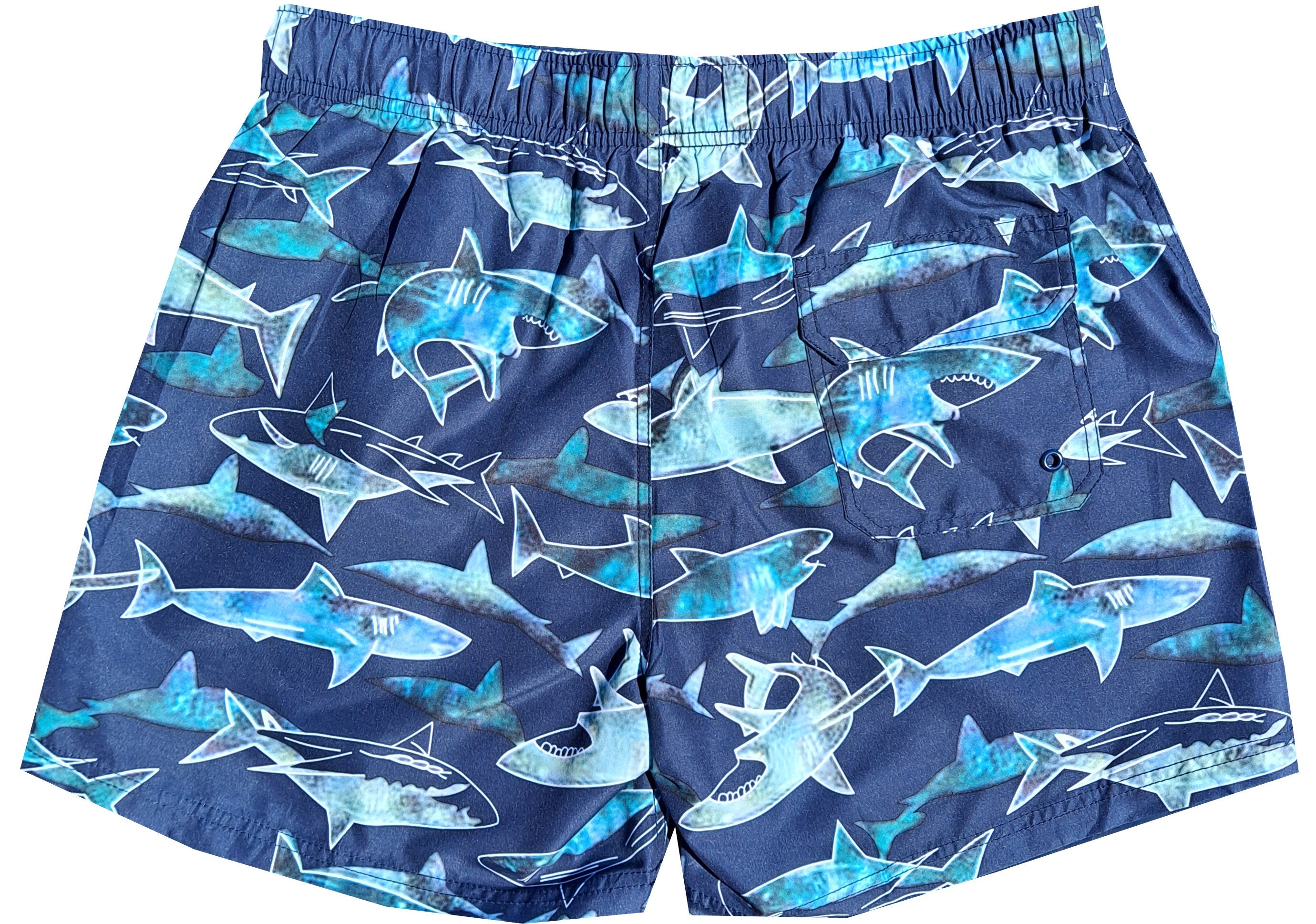 Molokai Shark Bait Swim Trunks