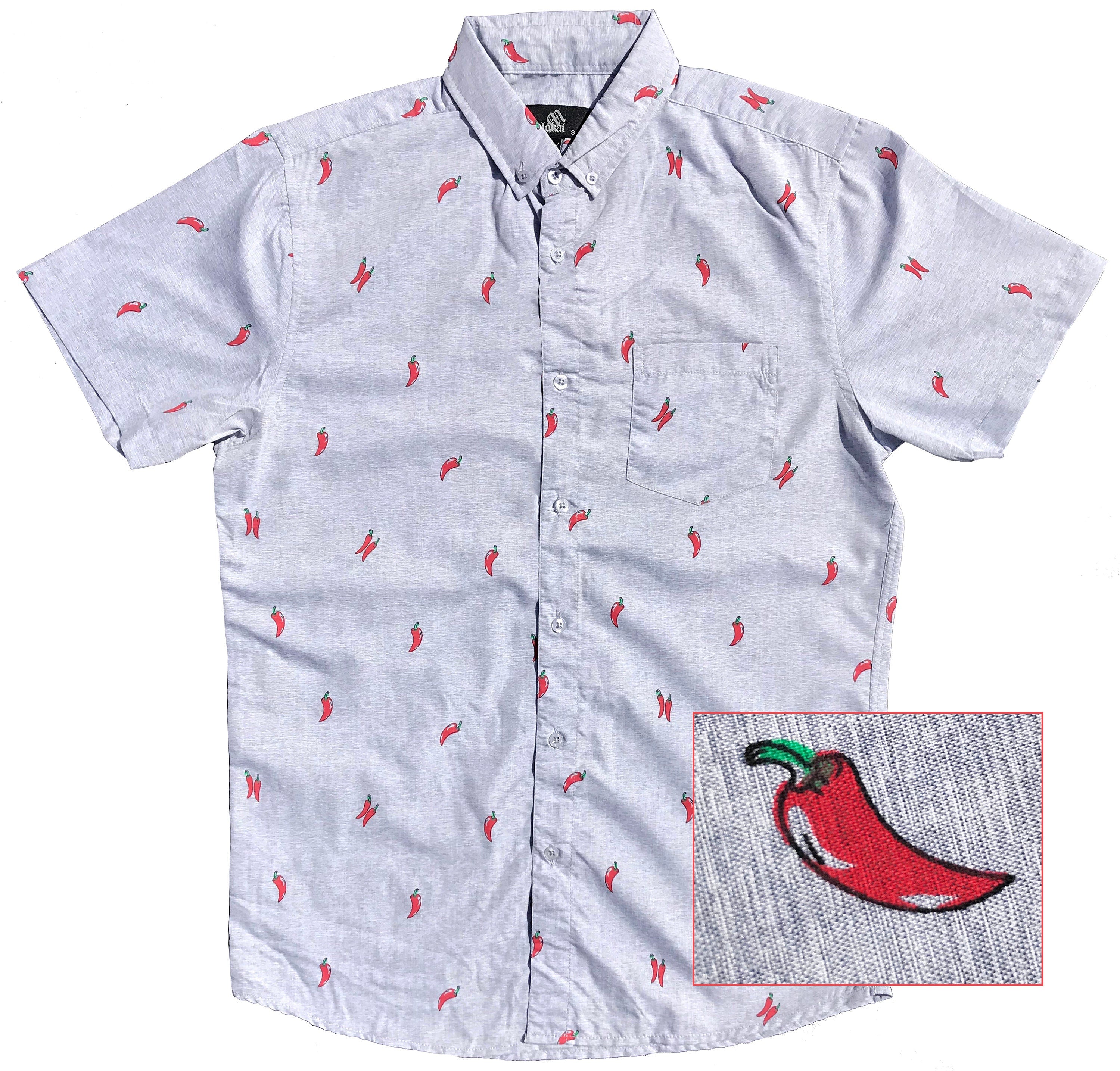 Chili Peppers Button Down Shirt