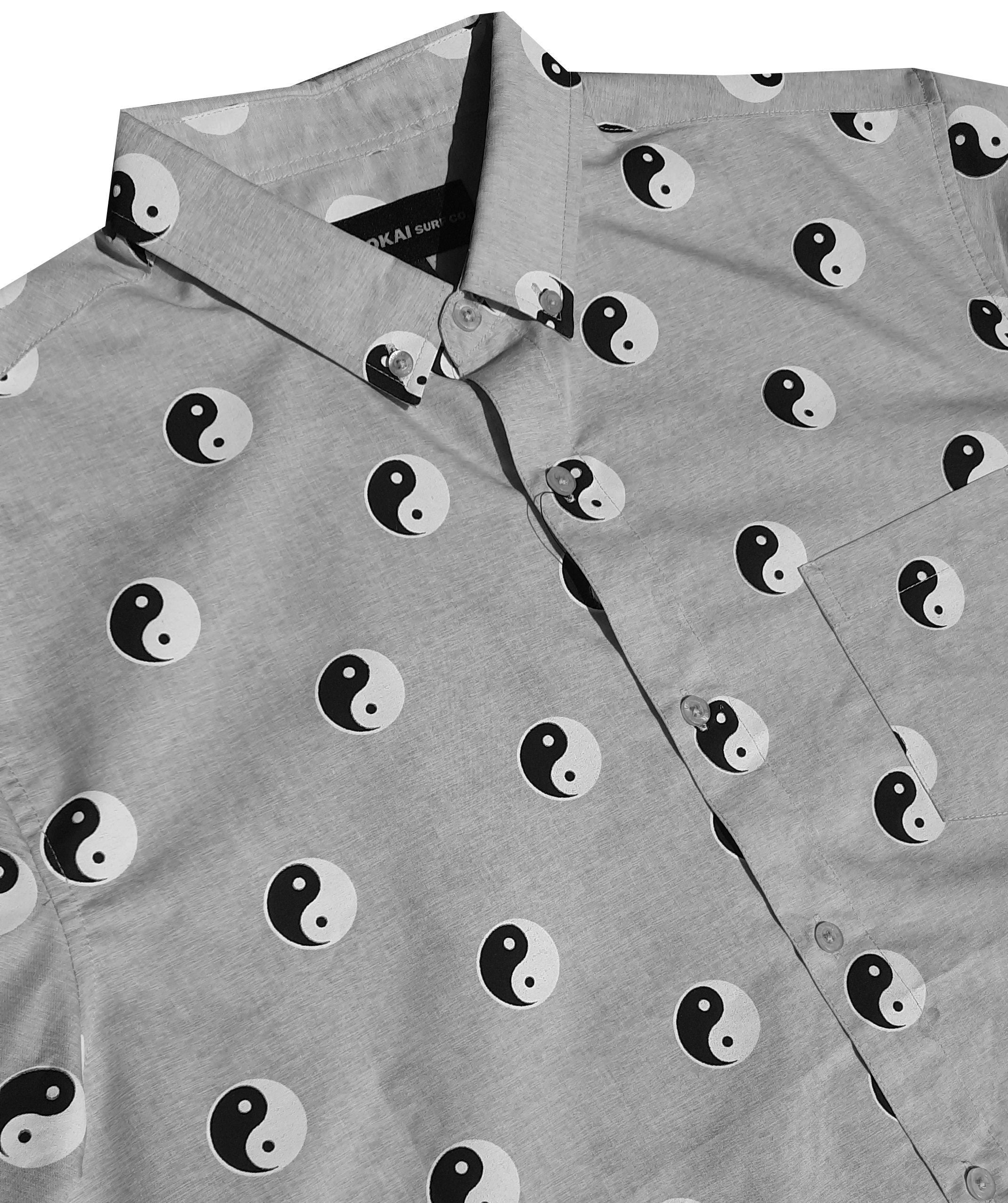 Grey Yin Yang Shirt
