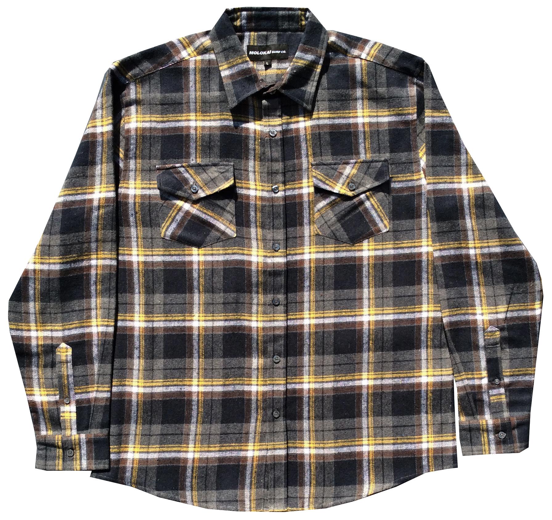 Black and Yellow Flannel