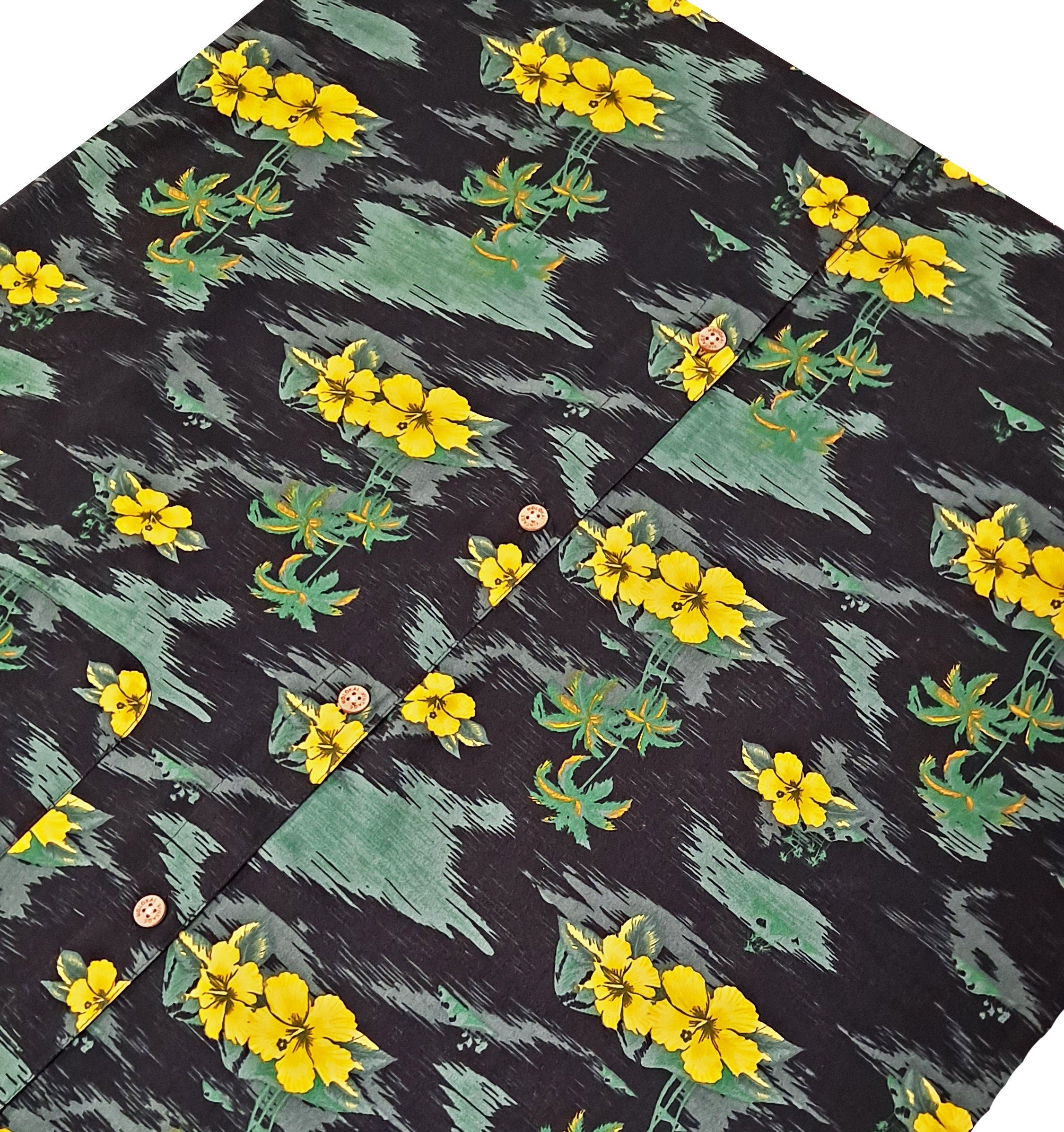 Vintage Yellow Hibiscus