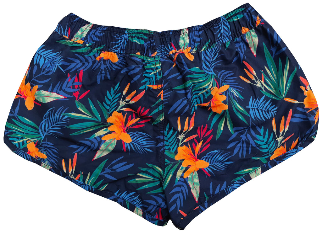 Women's Tropical Foliage Swim Trunks