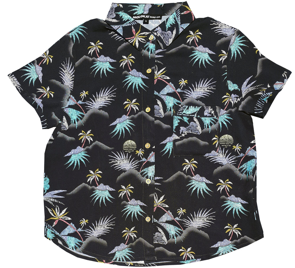 Women's Charcoal Island Life Shirt