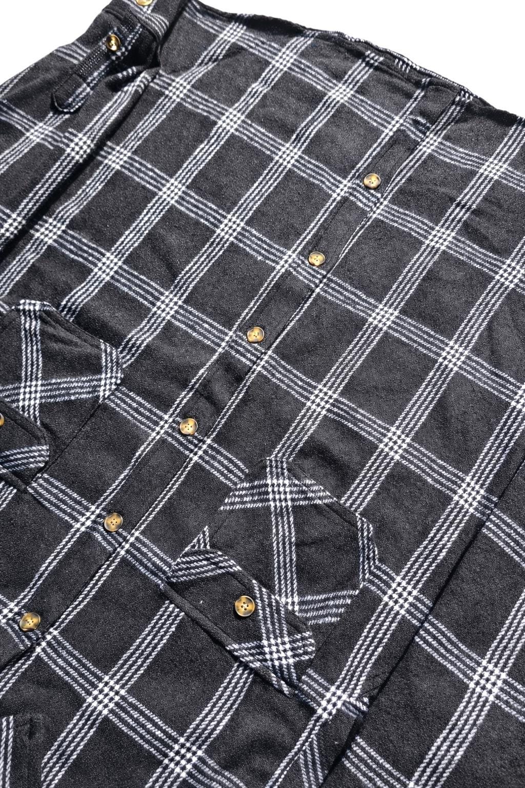Black and White Heavy Flannel