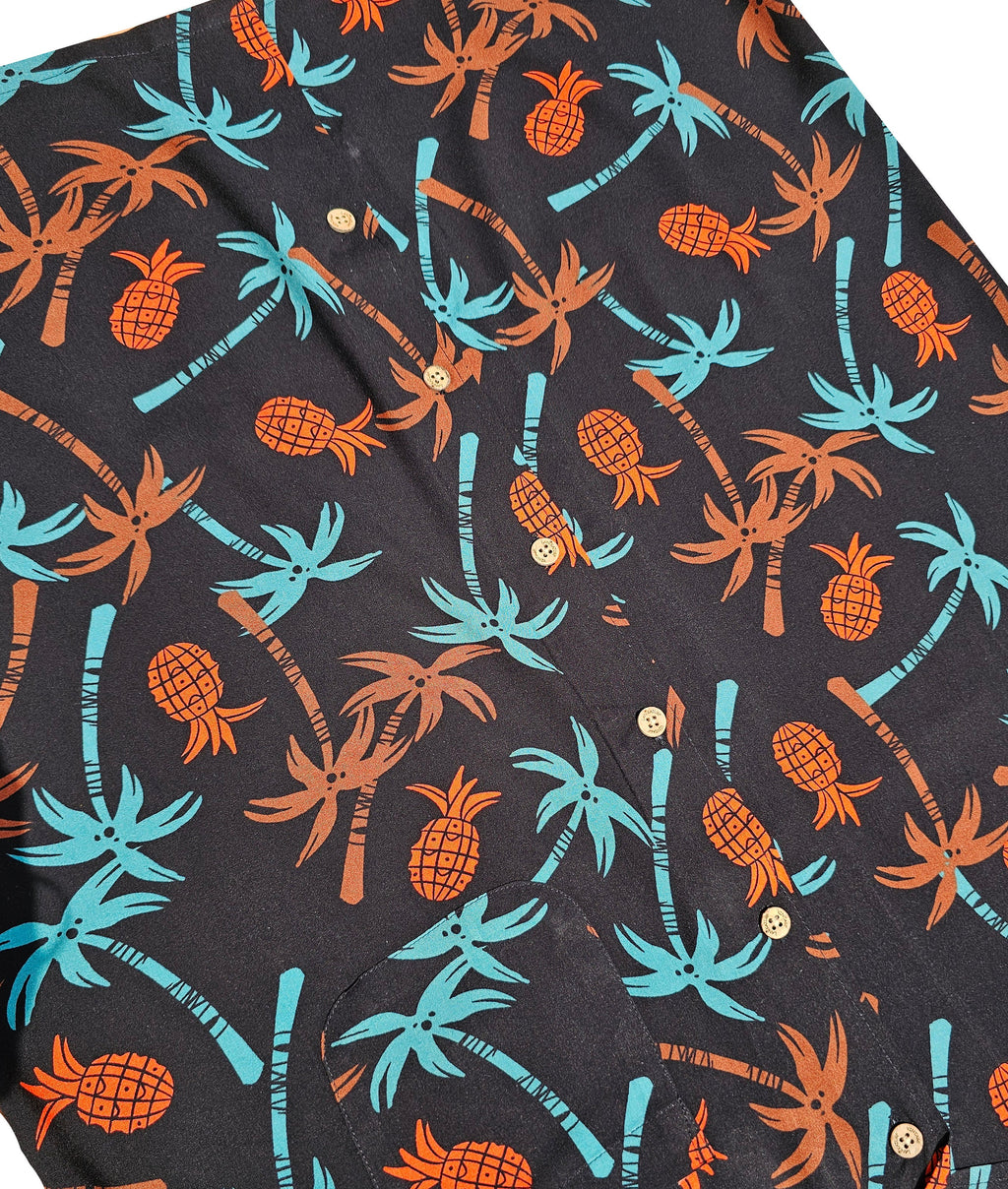 Vintage Pineapple and Palms